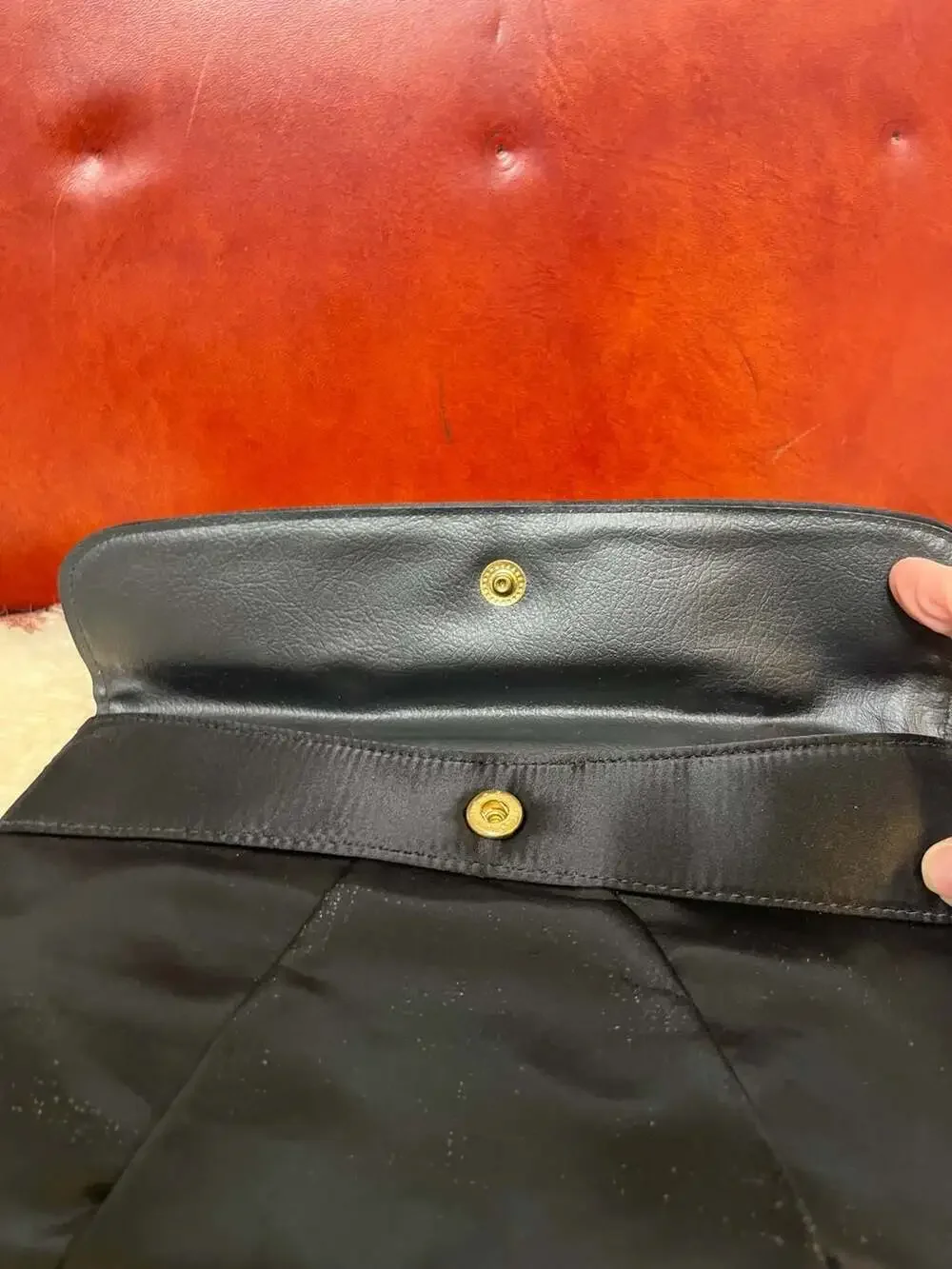 Unbranded black satin